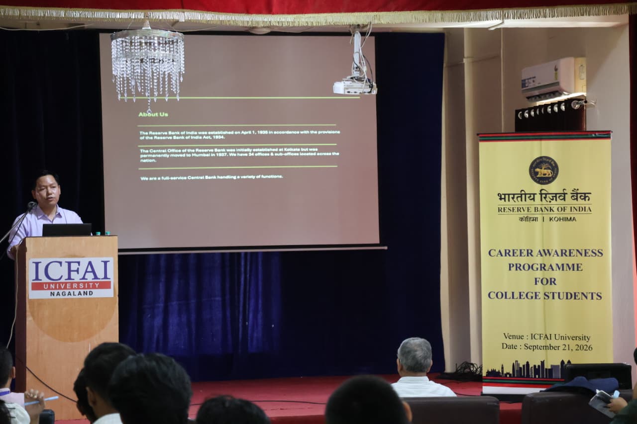 RBI conducts Career Awareness Program at ICFAI University