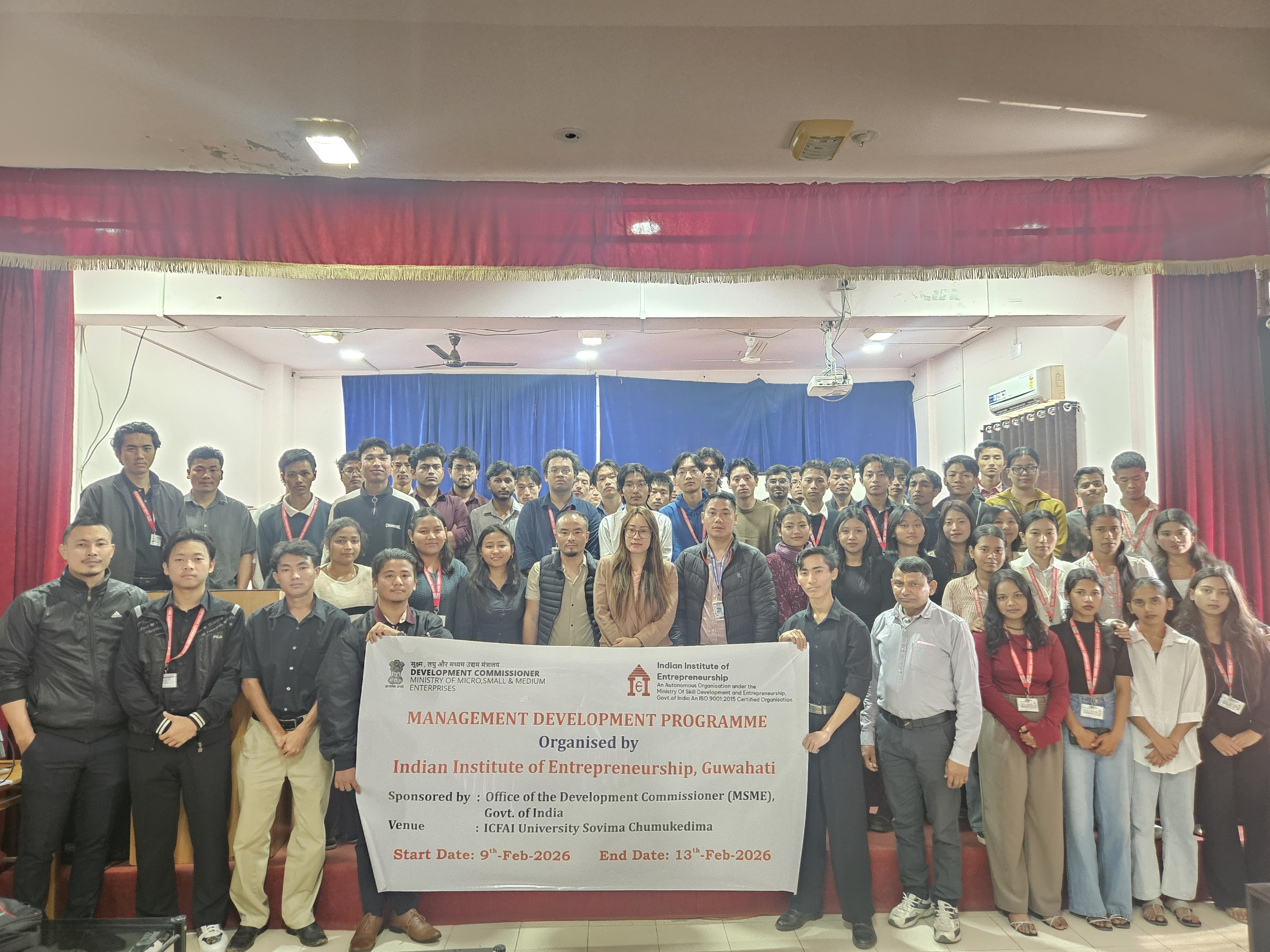 ICFAI University Nagaland observed ICFAI Entrepreneurship Day 